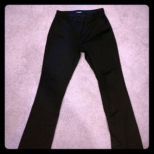 Express columnist black boot cut dress pants
